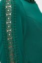 Trendyol Emerald Green Collar Detailed Flywheel Dress galéria