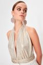 Trendyol Golden Corset Detailed Blouse galéria