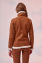 Trendyol Camel in Furry Suede Coat galéria