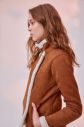 Trendyol Camel in Furry Suede Coat galéria