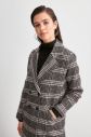 Trendyol Multicolored Plaid Front Button Coat galéria