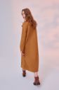 Trendyol Camel Kase Button Woolly Coat galéria