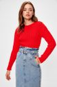 Trendyol Indigo Braided Knitwear Sweater galéria