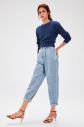 Trendyol Indigo Braided Knitwear Sweater galéria