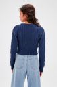 Trendyol Indigo Braided Knitwear Sweater galéria