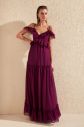 Trendyol Myrrh Frill Detailed Evening Dress & Graduation Dress galéria