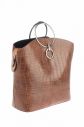 Trendyol Taba Buckle Detailed Kroko Women's Shoulder Bag galéria