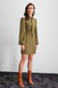 Trendyol Khaki Binding Detailed Dress galéria