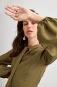 Trendyol Khaki Binding Detailed Dress galéria