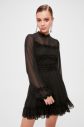 Trendyol Black Frill Detailed Dress galéria