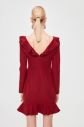 Trendyol Burgundy Flywheel Dress galéria