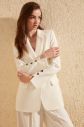 Trendyol Ekru Cuff Button Jacket galéria