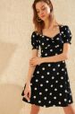 Trendyol Multi-Color Polkado Dress galéria