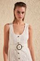 Trendyol Ekru Belt Detailed Dress galéria