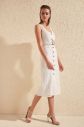 Trendyol Ekru Belt Detailed Dress galéria