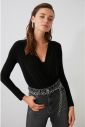 Trendyol Bodysuit - Black - Slim fit galéria
