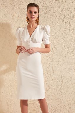 Trendyol Eru Button Detail Dress
