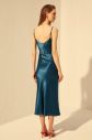 Trendyol Oil Belted Satin Dress galéria