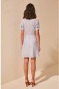 Trendyol Indigo Belt Detailed Dress galéria
