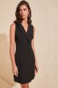 Trendyol Emerald Green Button Detailed Dress galéria