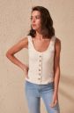 Women's tank top Trendyol Button Detailed galéria