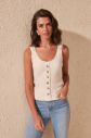 Women's tank top Trendyol Button Detailed galéria