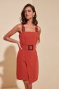Women's dress Trendyol Belt detailed galéria