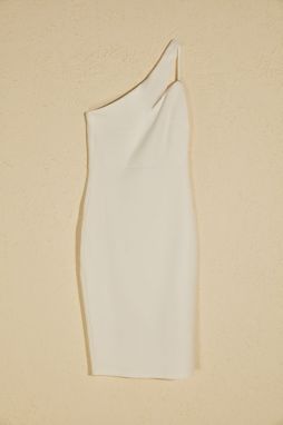 Trendyol Ekru Collar Detailed Dress