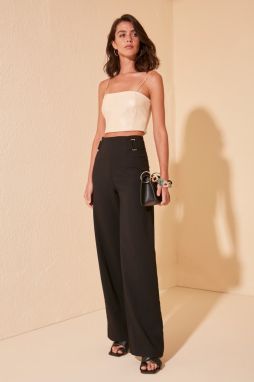 Dámske nohavice Trendyol TWOSS20PL0294/NACY