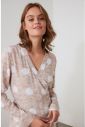 Dámske pyžamo Trendyol Polka dot printed galéria