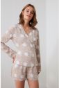 Dámske pyžamo Trendyol Polka dot printed galéria