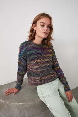 Dámsky sveter Trendyol Multicolored