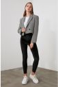 Trendyol Black Wick Velvet Knitted Tights galéria