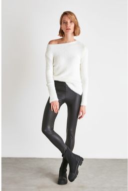 Dámske legíny Trendyol Leather