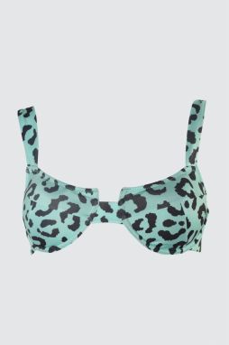 Bikiny vrchný diel Trendyol Leopard Print