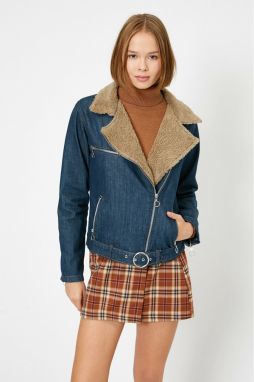 Koton Women's Green Cast Jacket