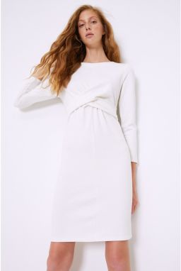 Koton Women's Ecru Dress