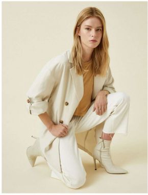 Koton Belt Trench Coat