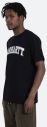 Carhartt WIP S/S University T-Shirt I028990 BLACK/WHITE galéria