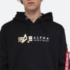 Alpha Industries Label Hoody Foil Print 118331FP 03 galéria