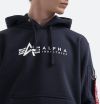 Alpha Industries Label Hoody Foil Print 118331FP 07 galéria