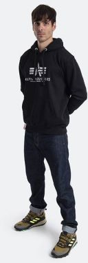 Alpha Industries Basic Hoody Foil Print 178312FP 530 galéria