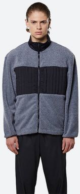 Rains Fleece Jacket 1852 HEATHER GREY