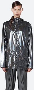 Rains Holographic Jacket 1801 HOLOGRAPHIC STEEL