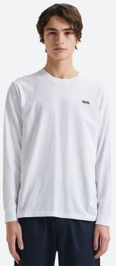 Wood Wood Mark Vortex Longsleeve 12135411-2491 WHITE