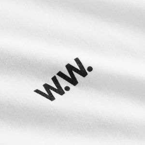 Wood Wood Mark Vortex Longsleeve 12135411-2491 WHITE galéria