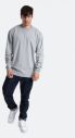 Carhartt WIP Longsleeve Chase T-Shirt I026392 GREY HEATHER/GOLD galéria