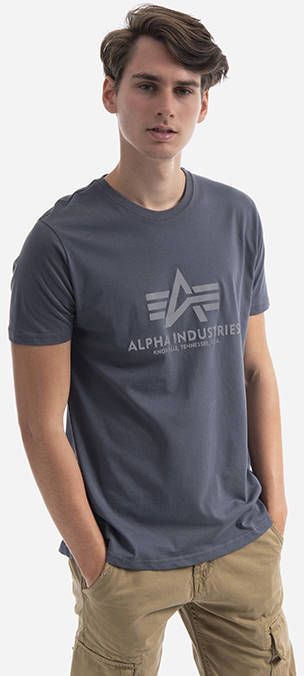 Alpha Industries Basic T-Shirt Reflective Print 100501RP 613