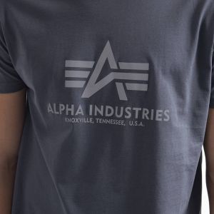 Alpha Industries Basic T-Shirt Reflective Print 100501RP 613 galéria