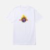 HUF Global Warning T-shirt TS01520 WHITE galéria